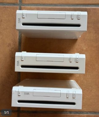 Lote 3 Consolas Nintendo Wii Blancas
