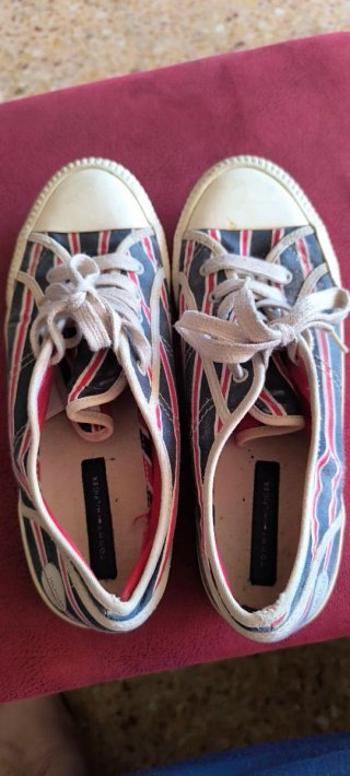 Zapatillas Tommy Hilfiger Americanas Rayas
