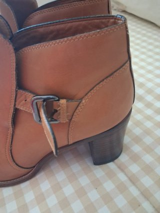 Botines Uterqüe Marrones Piel Talla 38