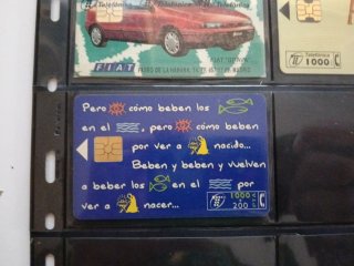 Colección Tarjetas Teléfono Antiguas