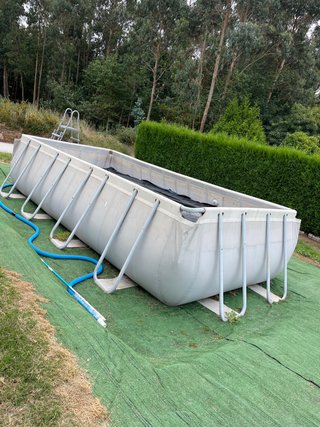 Piscina desmontable metal/plástico
