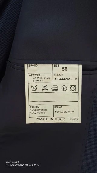 Salvatore Pantaloni Eleganti Blu