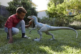 Figura Velociraptor Blue Colosal