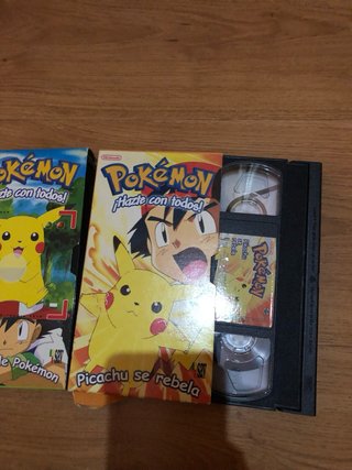3 Películas Pokémon VHS (Español)