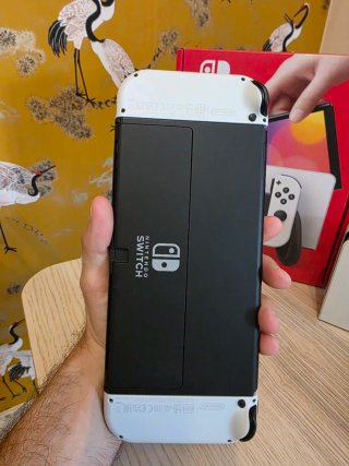 Nintendo Switch Oled Blanca +Mario Party superstar