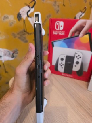 Nintendo Switch Oled Blanca +Mario Party superstar