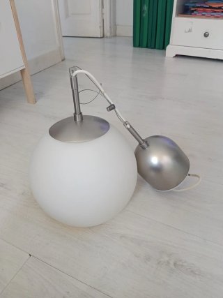 Lámpara Techo Ikea Bola Blanca