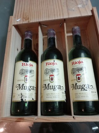 Caja de madera Muga Colección