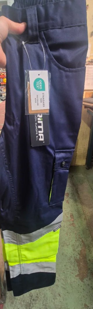 Pantalón de trabajo mujer Prima azul