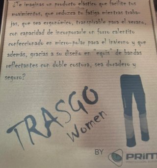 Pantalón de trabajo mujer Prima azul