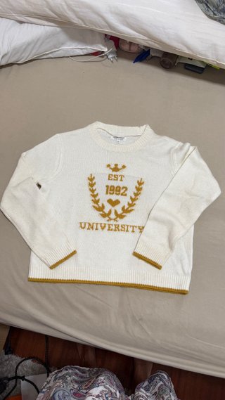 Jersey Green Coast Universitario Blanco y Amarillo