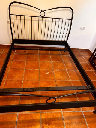 Cama Hierro Forjado 150x200