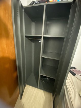 Armario metálico gris