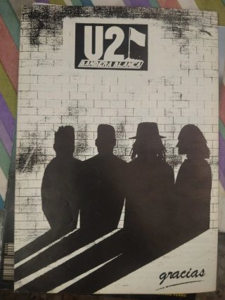 Revista U2 Bandera Blanca Octubre 1988