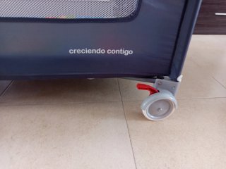 Cuna y colchón de viaje infantil