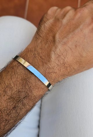 Pulsera Acero Inoxidable Hombre