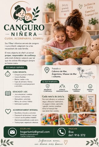 Servicio Canguro - Niñera