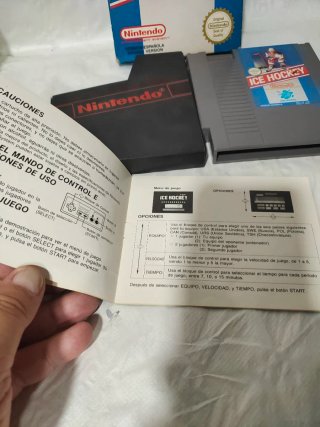 Juego Nintendo Ice Hockey NES Español