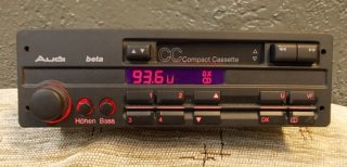 Radio Audi Beta CC Compact Cassette