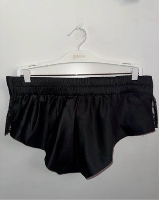 Conjunto lencero encaje negro Ivette