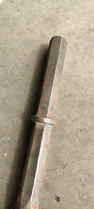 Punterola pala hexagonal 32mm