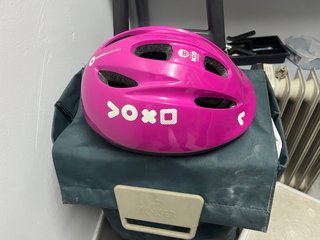 Casco Bicicleta Niña Rosa