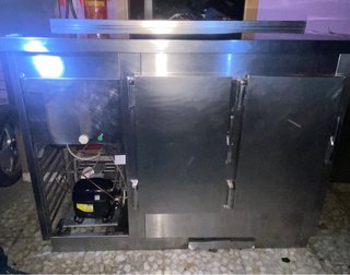 Mostrador refrigerado acero inoxidable