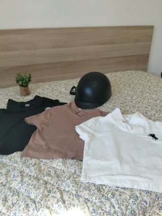 Pack Inicio Equitación: Casco y Polos