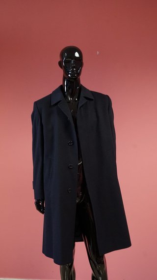 Abrigo Burberry Azul Nuevo