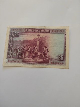 Billete 25 Pesetas Banco de España 1928
