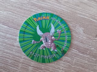 Tazo Attack Pokémon Pinsir 2001