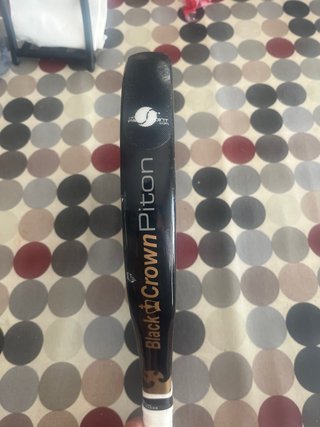 Pala de pádel Black Crown Piton