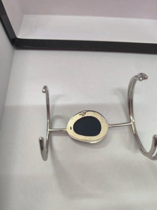 Pulsera Tous Plata y Piedra Azul