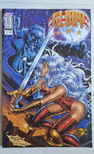 Lote 3 cómics Glory (nº 0, 1 y 2) - Ed. española