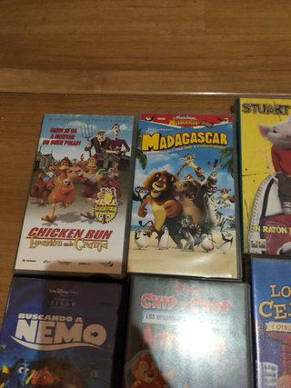 Películas VHS Disney Clásicos (Español)