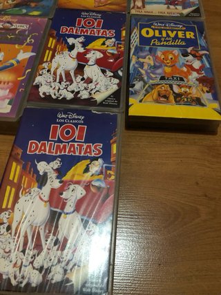 Películas VHS Disney Clásicos (Español)