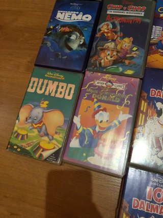 Películas VHS Disney Clásicos (Español)