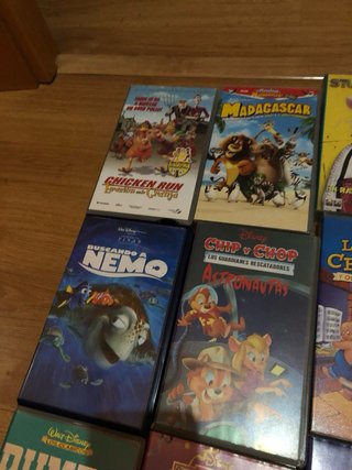 Películas VHS Disney Clásicos (Español)