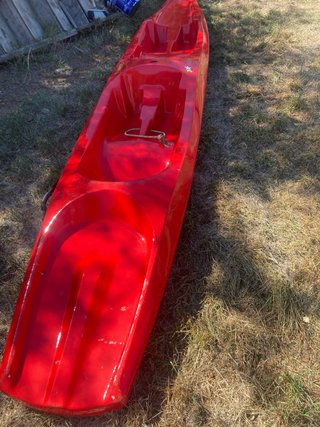 Kayak 2 plazas rojo