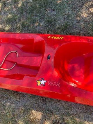 Kayak 2 plazas rojo