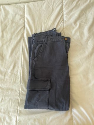 Pantalón cargo azul