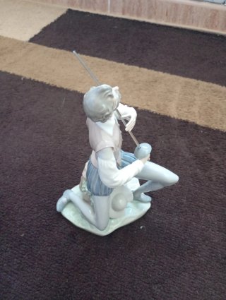 Figura Lladro Porcelana don quijote 1985