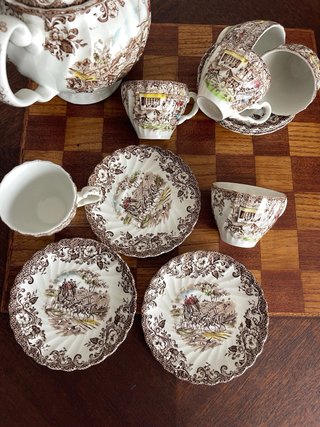 Conjunto Johnson Bros Porcelana
