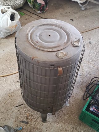 Estufa de leña de hierro