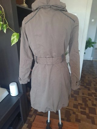 Abrigo acolchado Promod beige