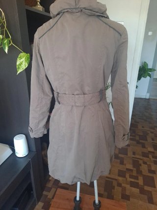Abrigo acolchado Promod beige