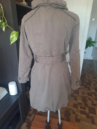 Abrigo acolchado Promod beige