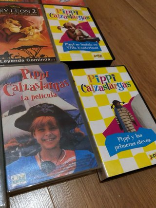 Lote 12 Películas VHS Infantiles