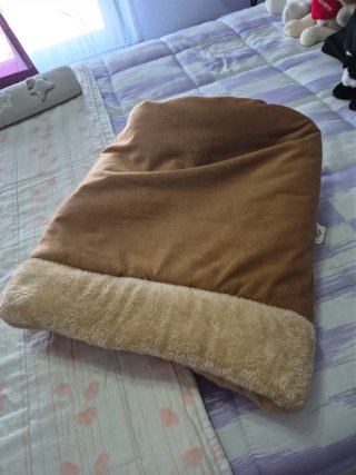 Cama Cueva para Gato Beige