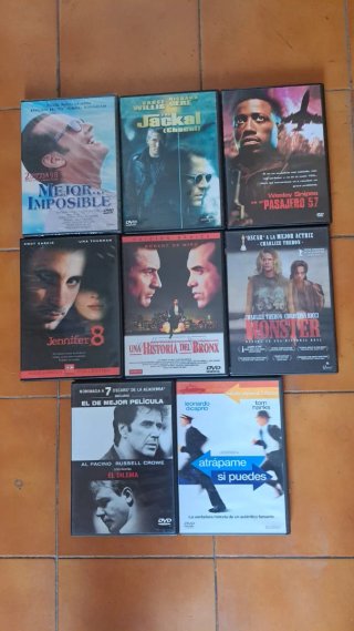 Pack 8 Películas DVD Acción/Drama - Miguel S.